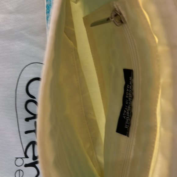 Catering Bertini Clutch turquoise and white NWT - Picture 4 of 6